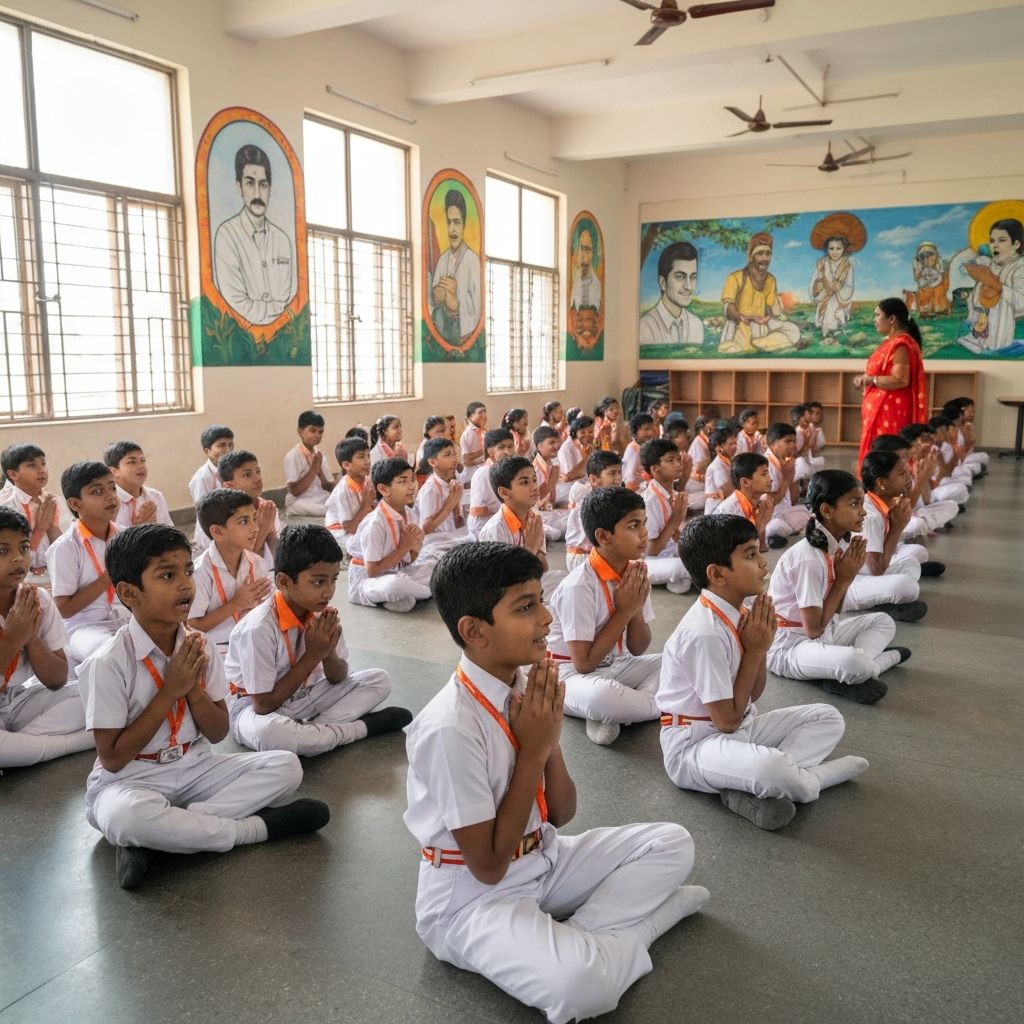School Children Assembly